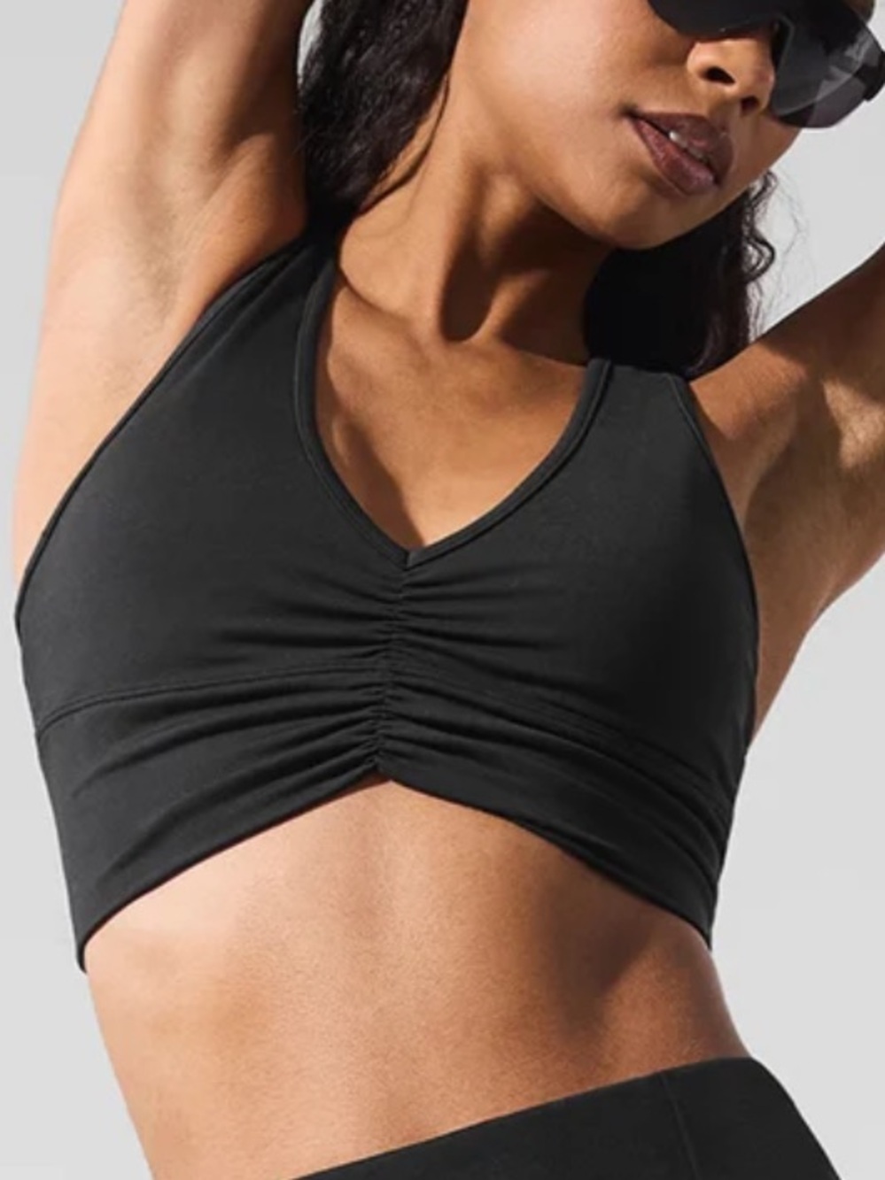 ALO Yoga Black Wild Thing Bra